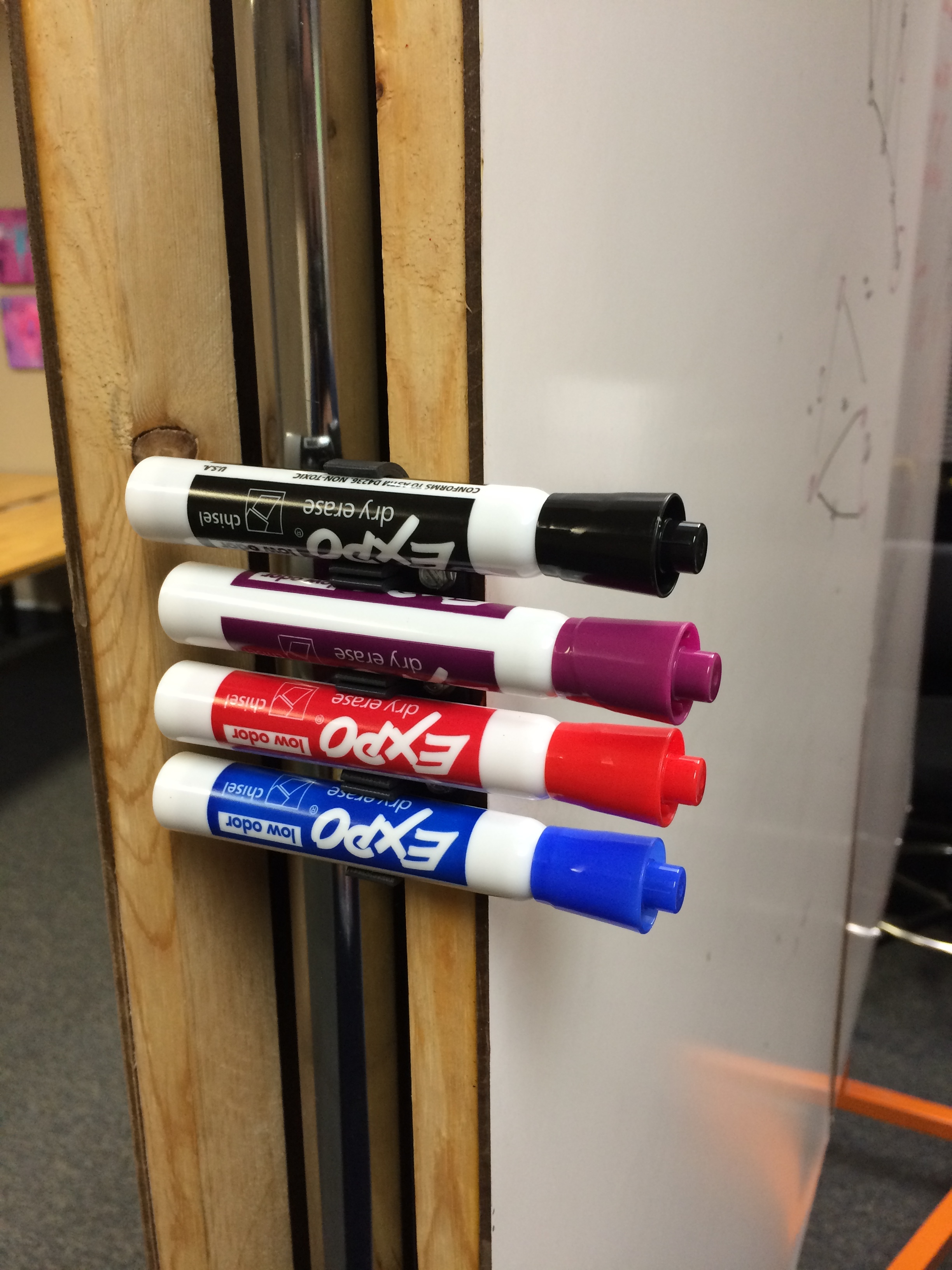 Volunteer needed, 3d print this marker holder and attach one to all the