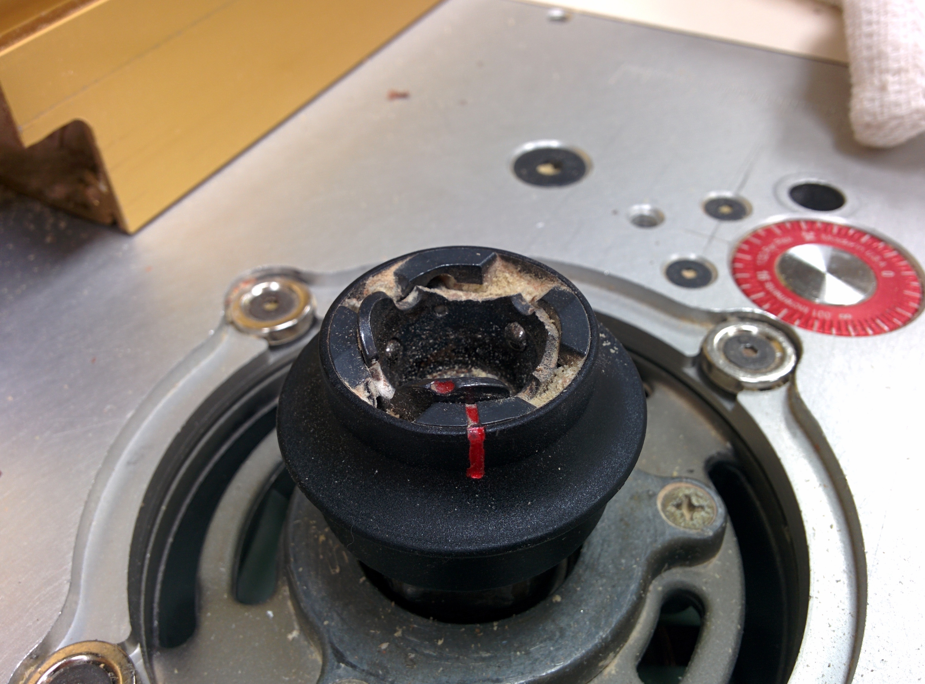 Router Quick Change Collet is broken Dallas Makerspace Talk